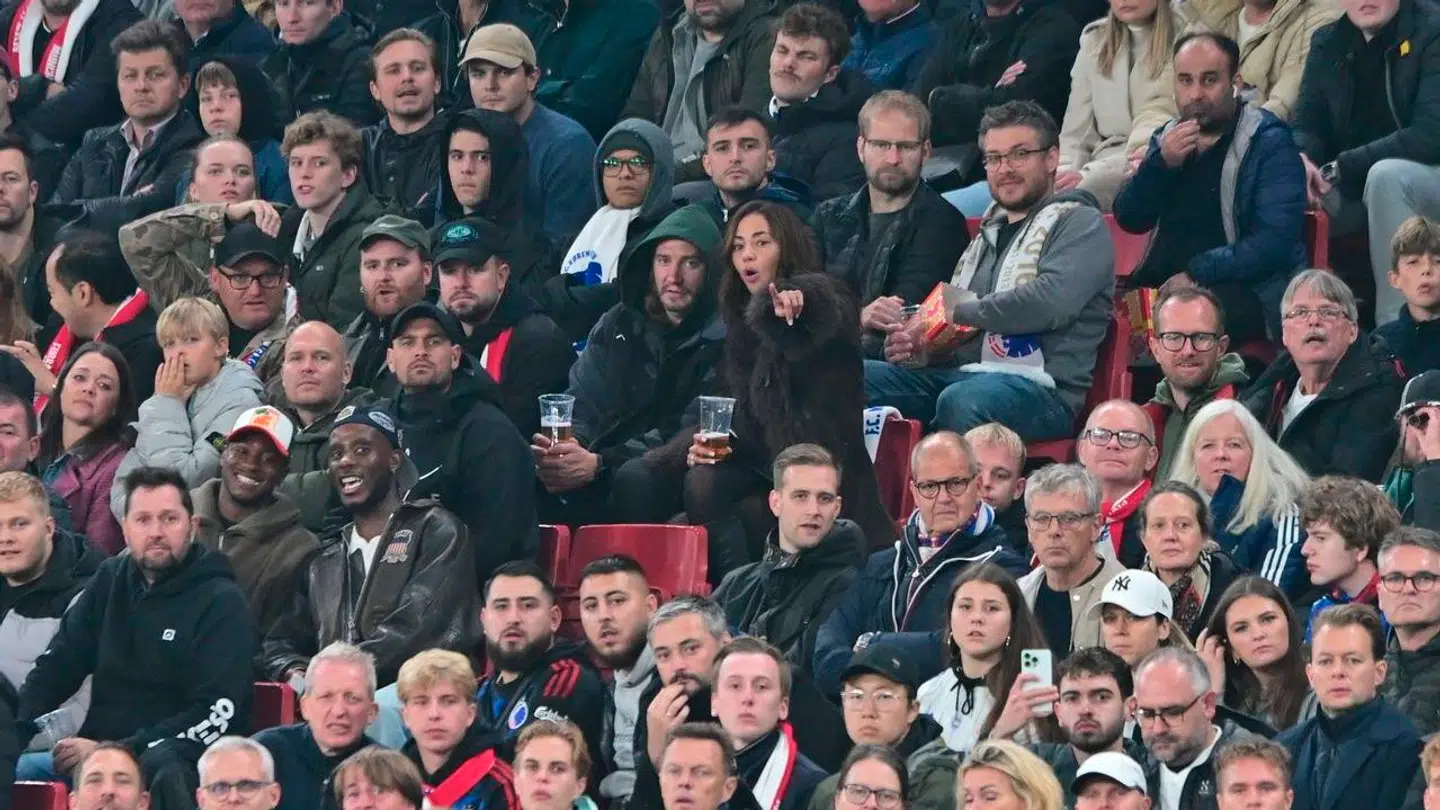 Det nye par fandt vej til Parken.