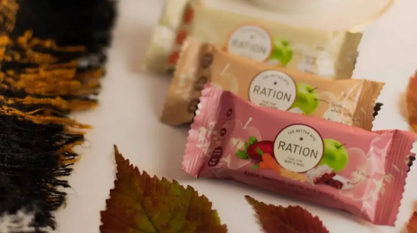 Ration-snackbaren er reddet af dansk tyggegummifirma.