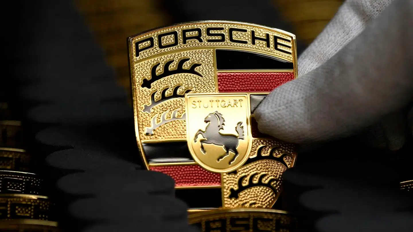 Porschen kom med til Houston.