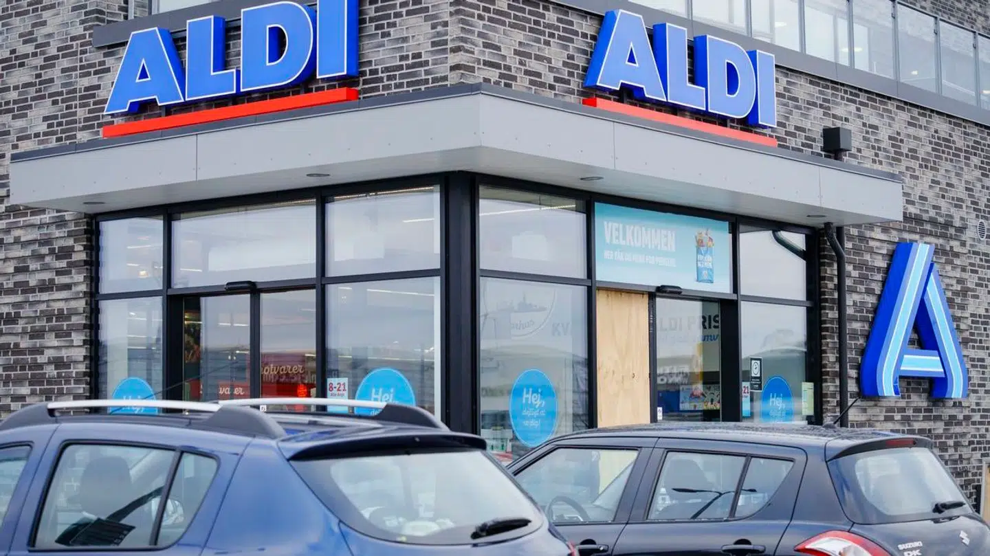 Der bliver løbende færre og færre Aldi-butikker i de danske byer.