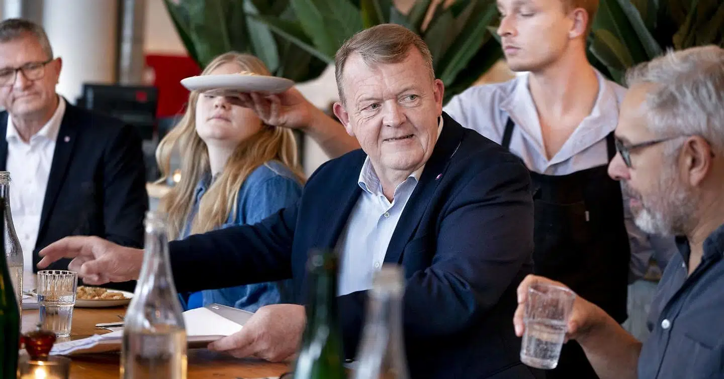Moderaternes formand, Lars Løkke Rasmussen.