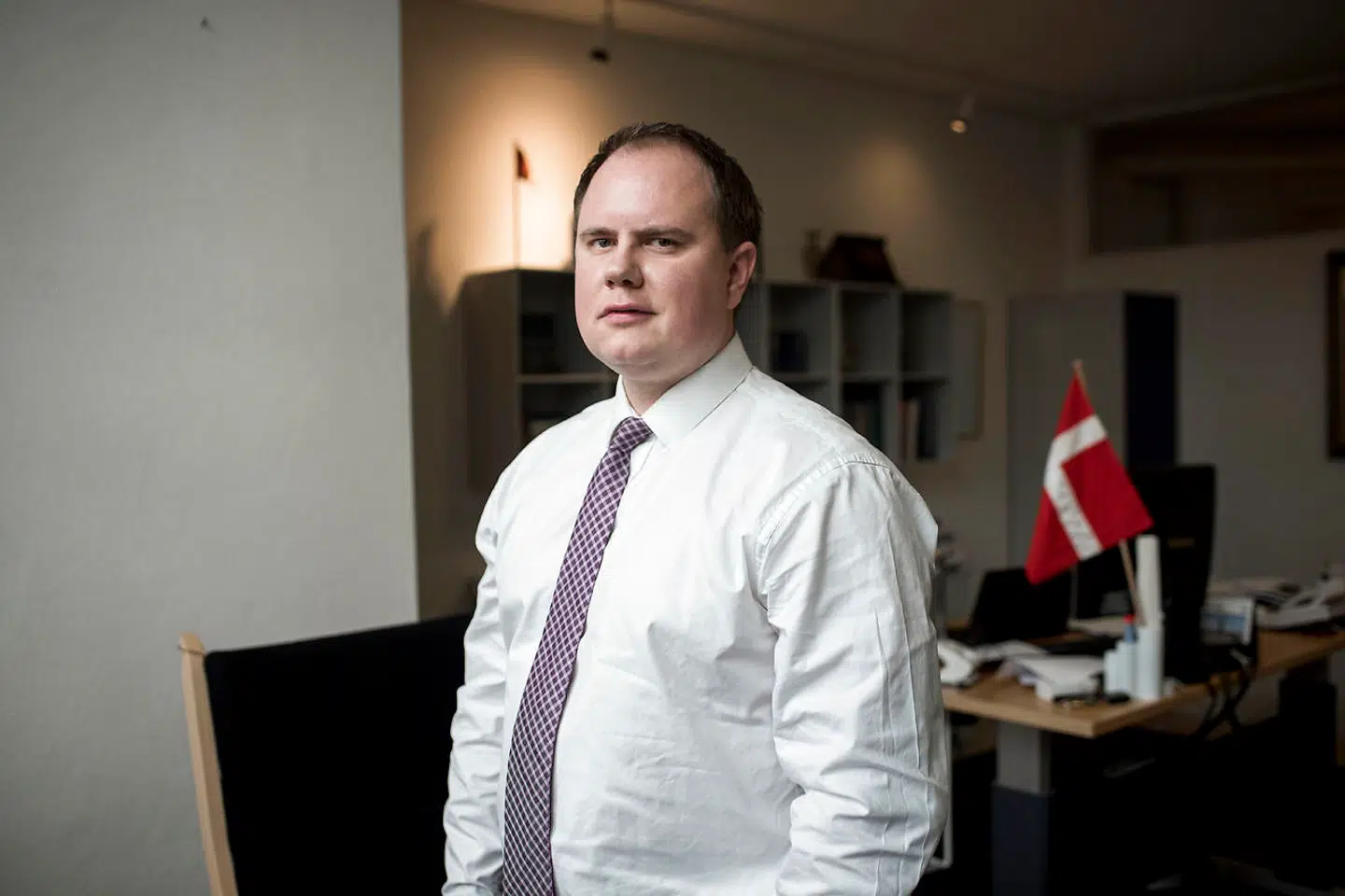 Portræt af Martin Henriksen, folketingsmedlem for Dansk Folkeparti.
