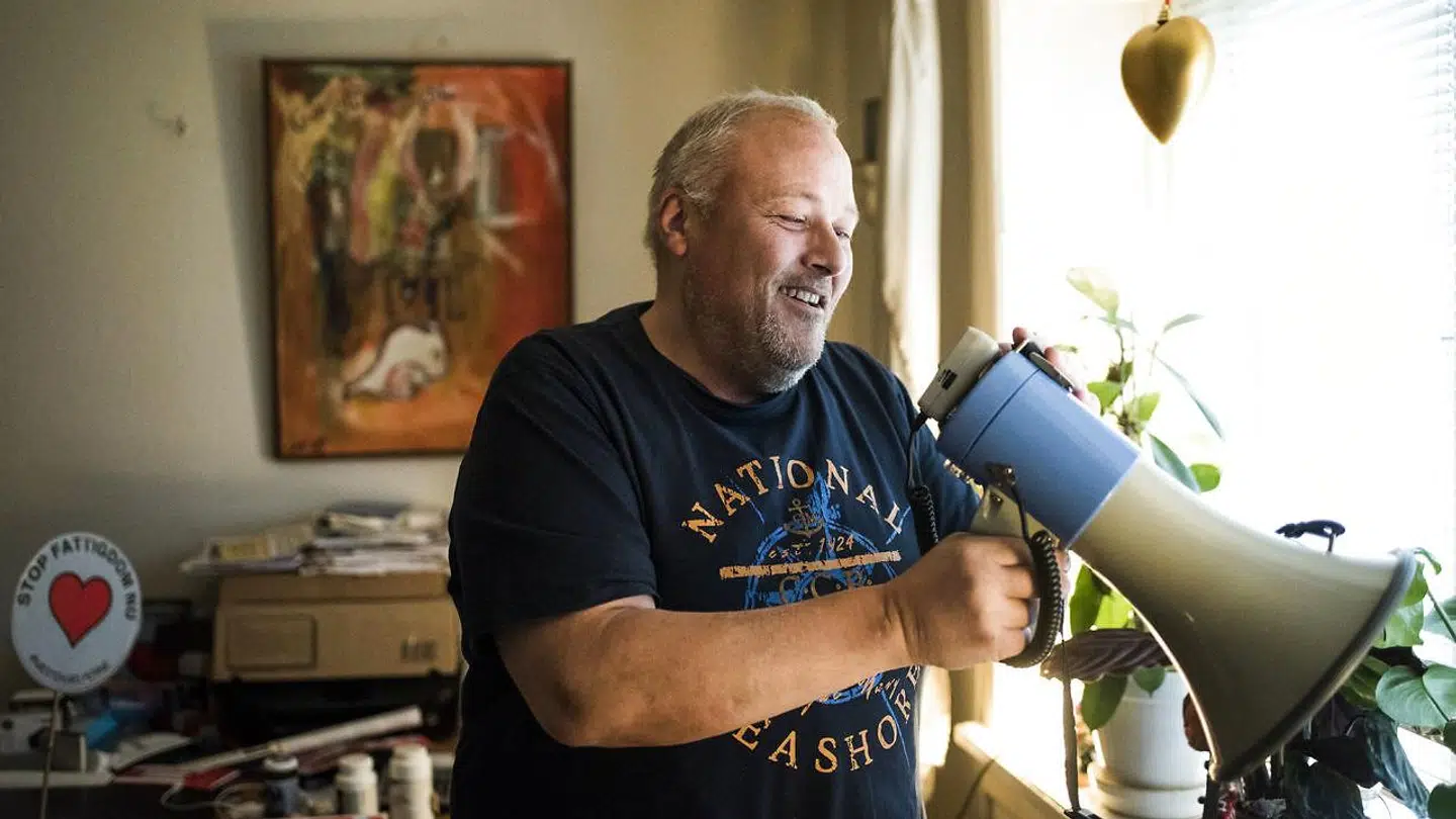 Portræt af Kim Madsen, som er formanden for foreningen Jobcentrets Ofre.