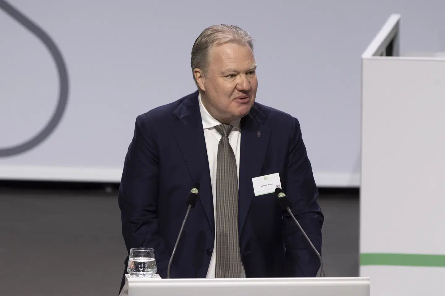 Karl-Erik Nilsson forlader sin post som Sveriges idrætspræsident. (Arkivfoto).