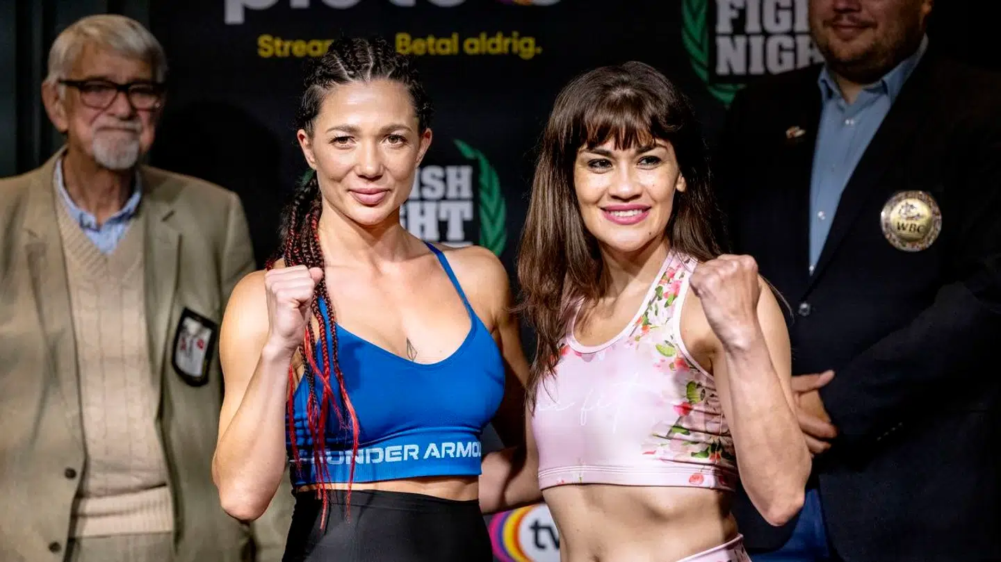 Sarah Mahfoud bokser lørdag mod den tidligere mangedobbelte argentinske verdensmester Marcela Acuña i Royal Arena.
