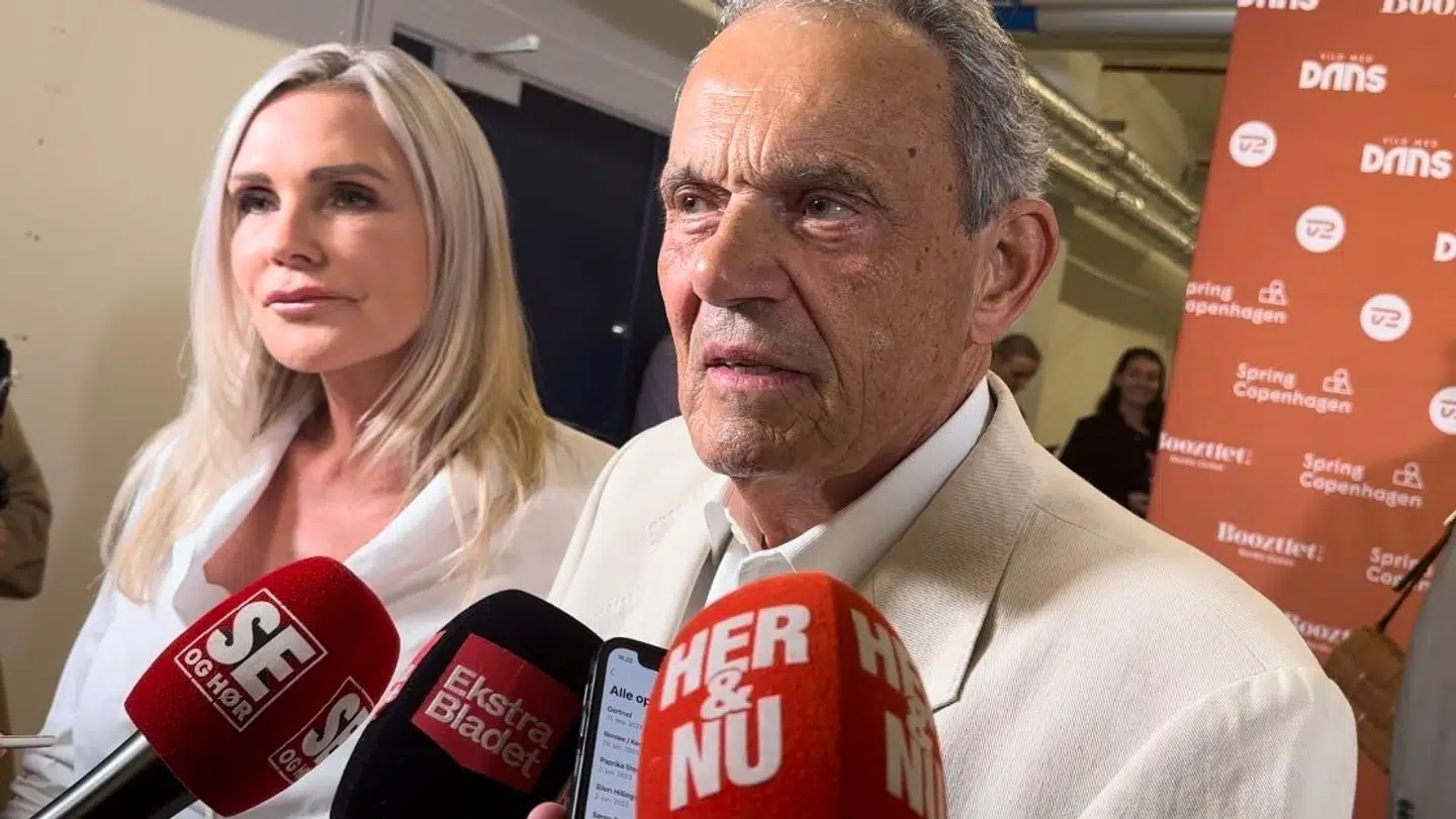 B.T. møder Janni og Karsten Ree på den røde løber forud for tredje program af 'Vild med dans'.
