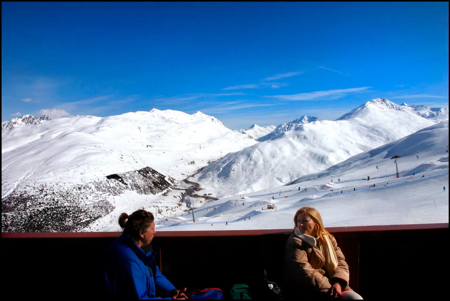 Skiferie som her i Livigno i Italien er truet af klimaforandringer.