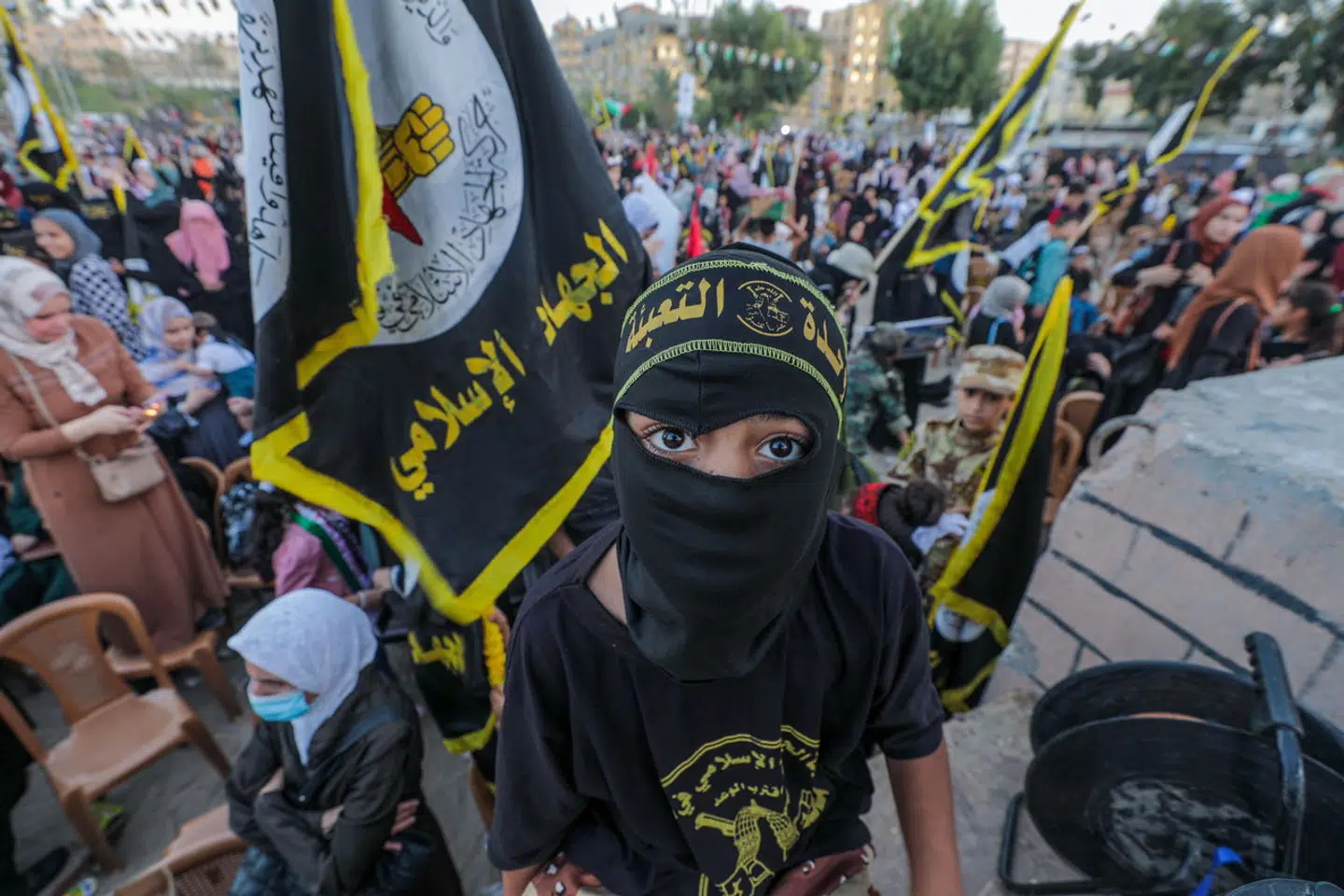 Arkivfoto. En ny supermagt vil mægle mellem Israel og Palæstina. Men uden en egentlig fredsplan ender indsatsen som et sisyfosarbejde. På billedet, der er taget få dage før Hamas' angreb, ses en af de mange unge, der er vokset op i Gaza. Han har tilsluttet sig organisationen Islamisk Jihad.