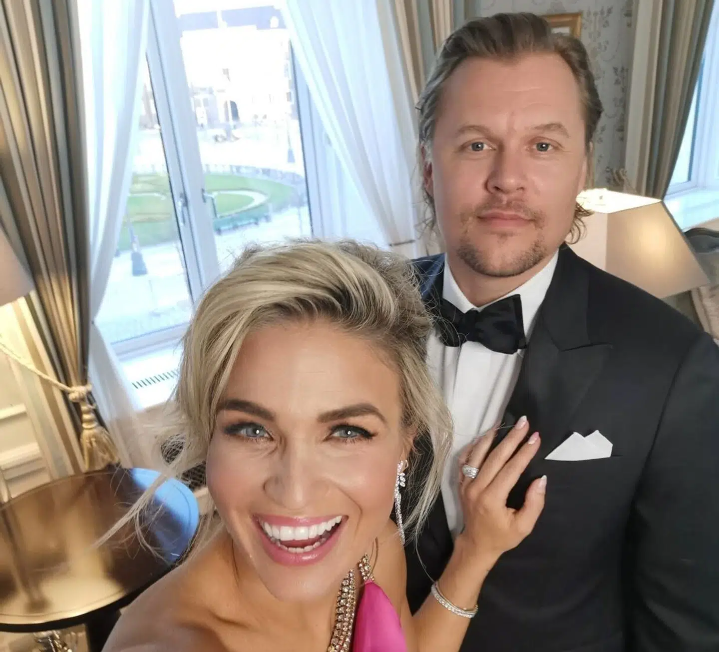 På sit eget medie ChriChri viste Christiane Schaumburg-Müller for første gang sin rige kæreste – nu ægtemand – Daniel Åxman frem for næsten fire år tilbage. Inden da havde man ikke engang kunne google et billede frem af rigmanden. Foto: Privat.