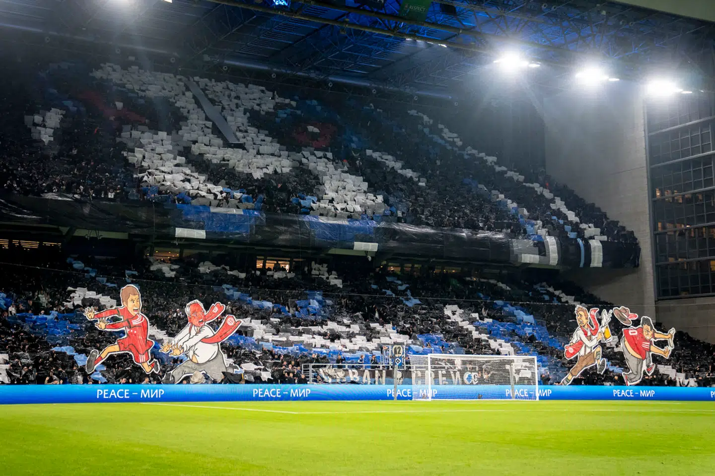 F.C. København er blevet tildelt flere bøder for at have vist banner med budskaber. Dette var dog ikke et af dem.