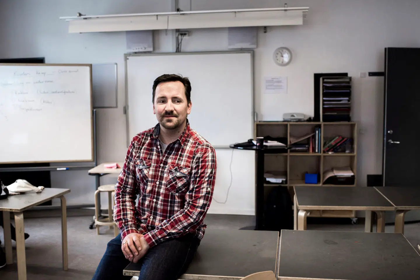 Peter Bugge Lorenzen er lærer på Heibergskolen på Østerbro og stor tilhænger af, at man får tydeligere regler for, hvad lærere må og ikke må, hvis en elev mister besindelsen.