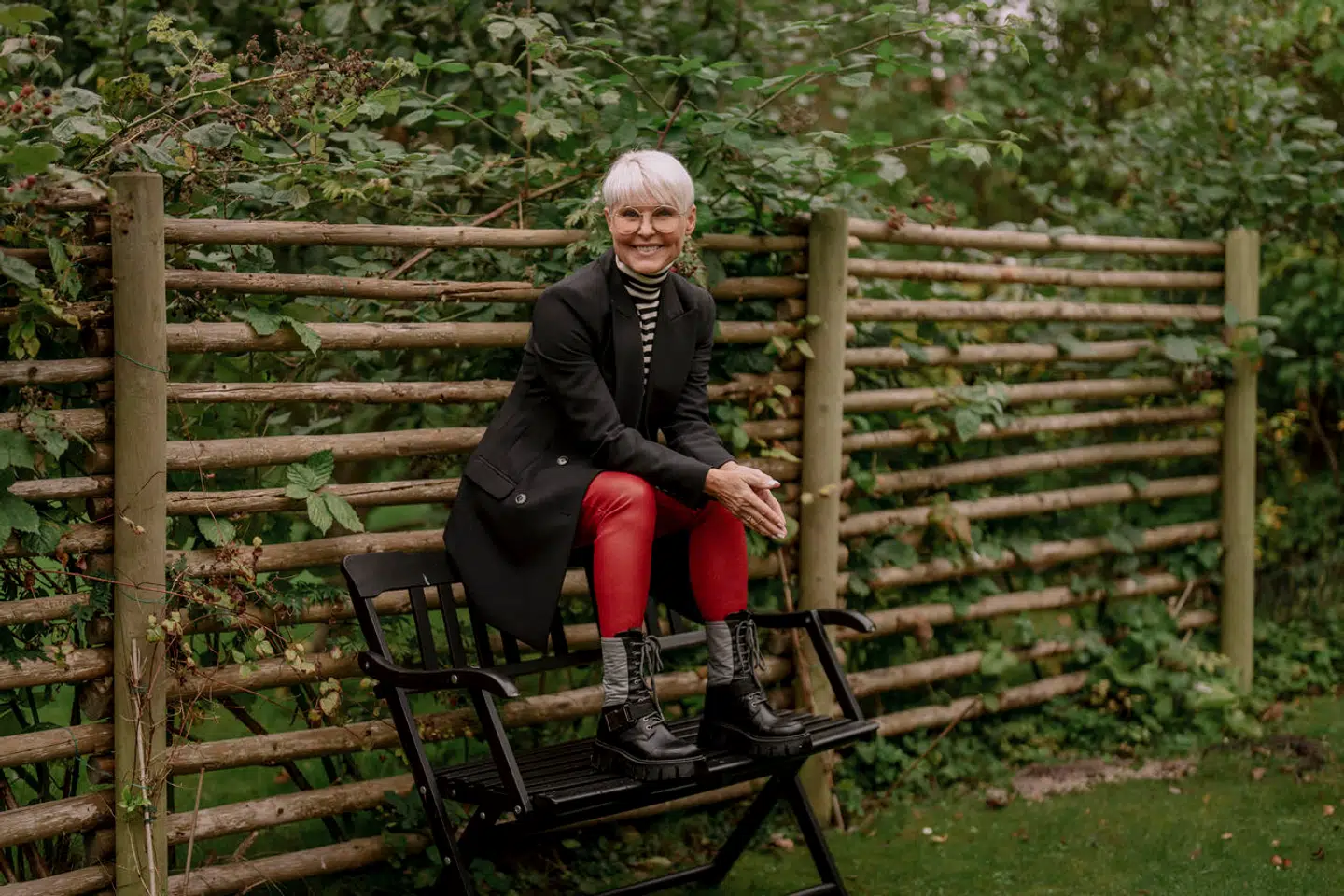Line Baun Danielsen er netop vendt hjem efter en tur til Sydspanien, hvor hun underviser på en fitnesscamp for kvinder over 45 år.