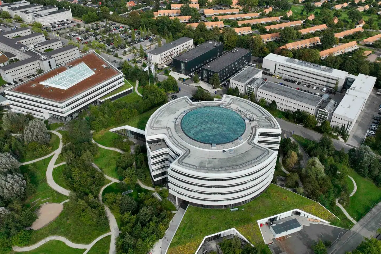 Her ses Novo Nordisk hovedkvarter