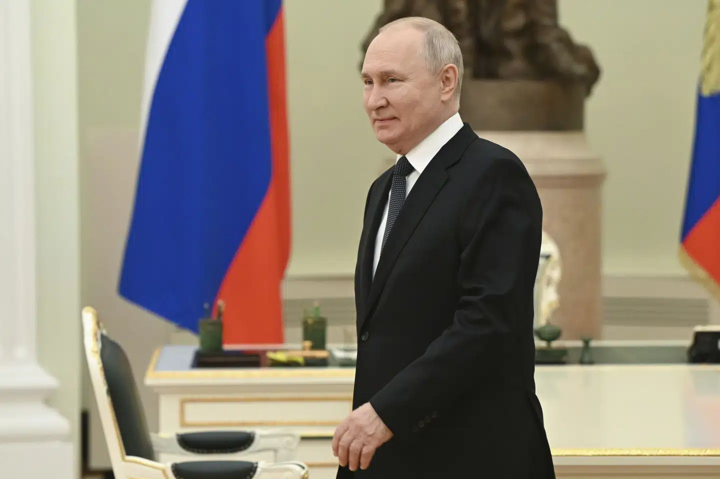 Vladimir Putin har kun få gange forladt Rusland, siden han beordrede Ukraine invaderet i februar 2022. (Arkivfoto).