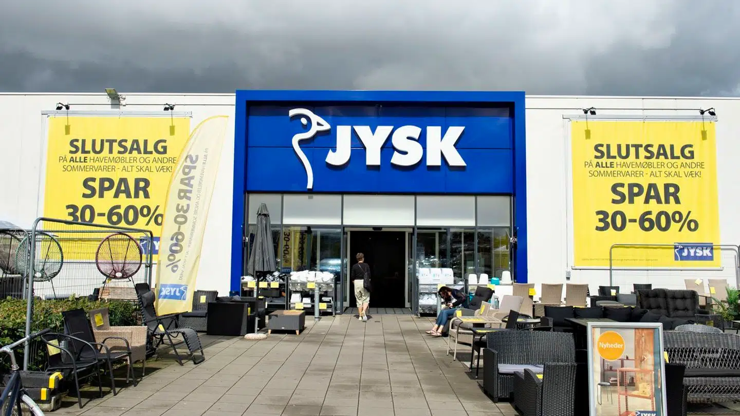 Jysk-butikkerne har igen haft et godt år.