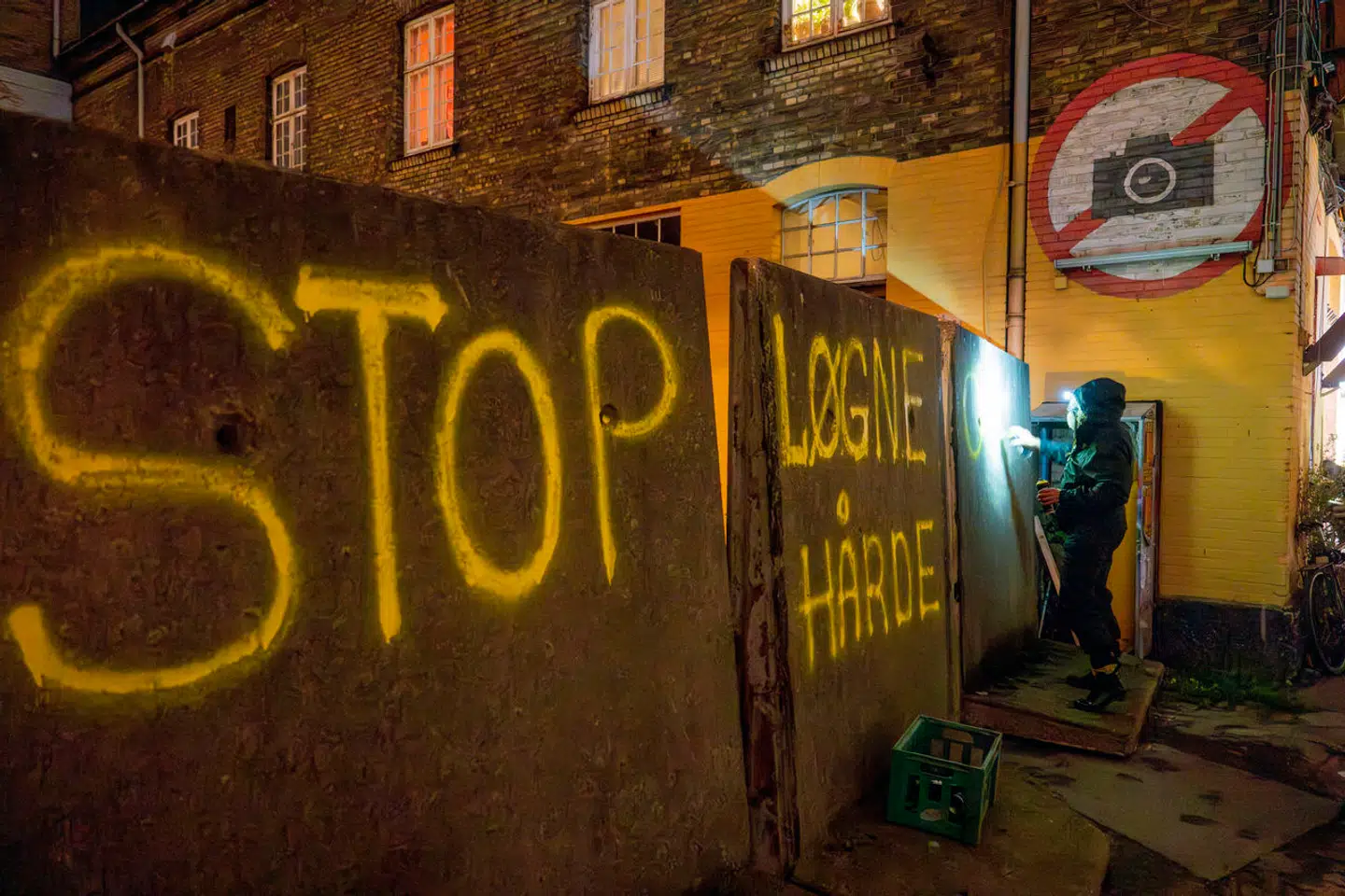 Beboere på Christiania lukkede Pusher Street tilbage i august.