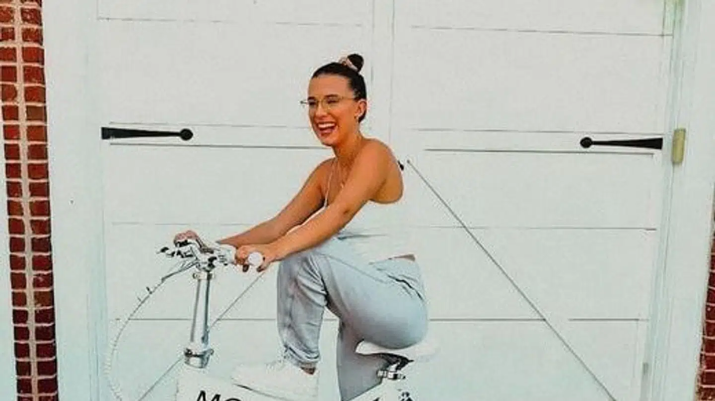 Sådan så det ud, da skuespilleren Millie Bobby Brown blev lanceret som en del af Mate Bike.