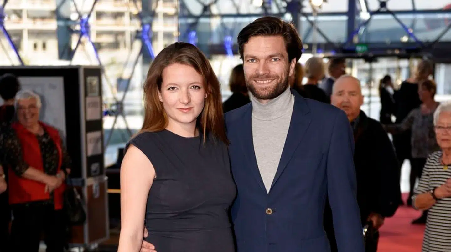 Emilie Gershøj Bruhn og Thomas Skov til fest i DR-Byen i 2015.
