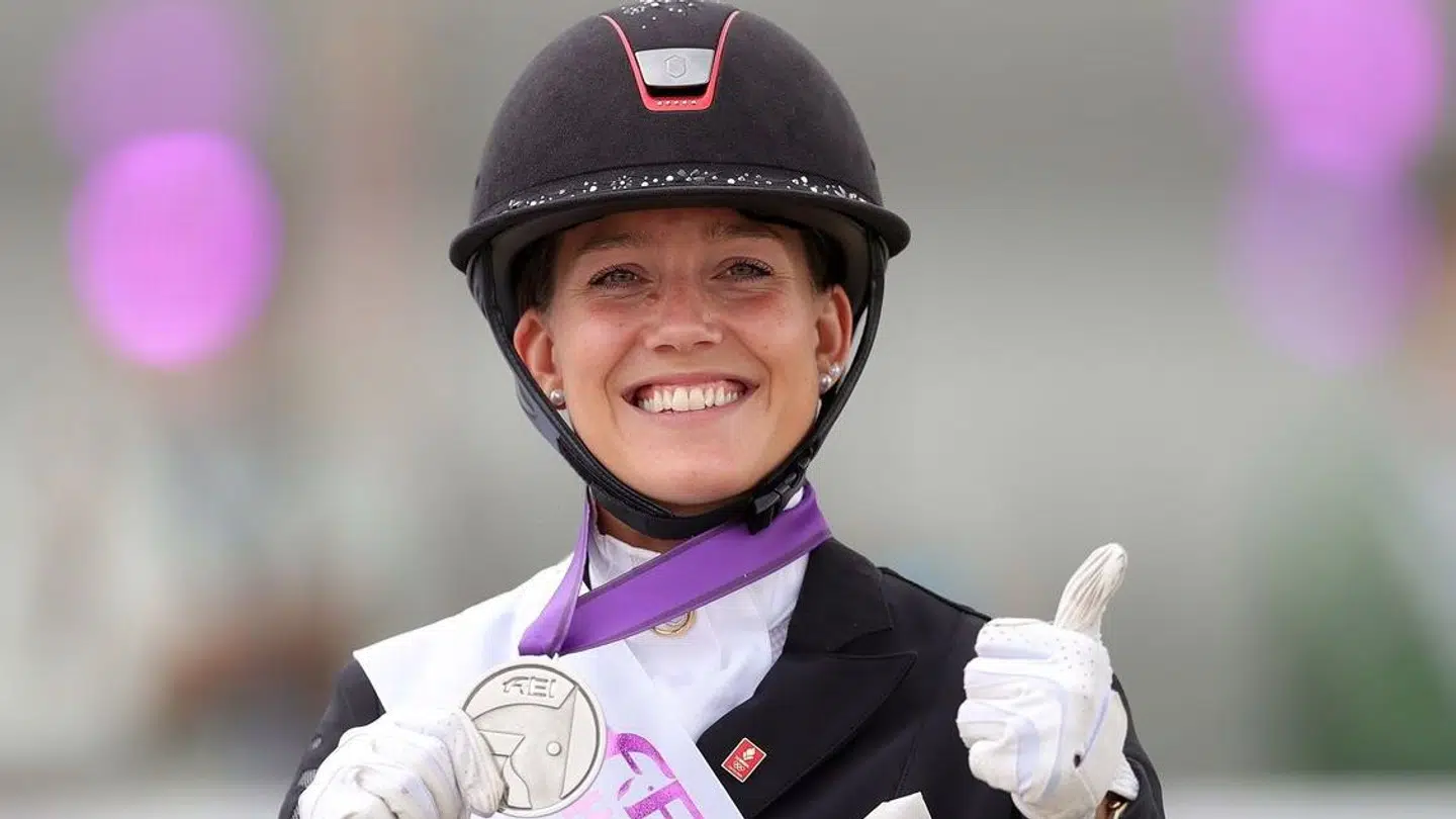 Cathrine Laudrup-Dufour vandt EM-sølv på Bohemian i 2021.