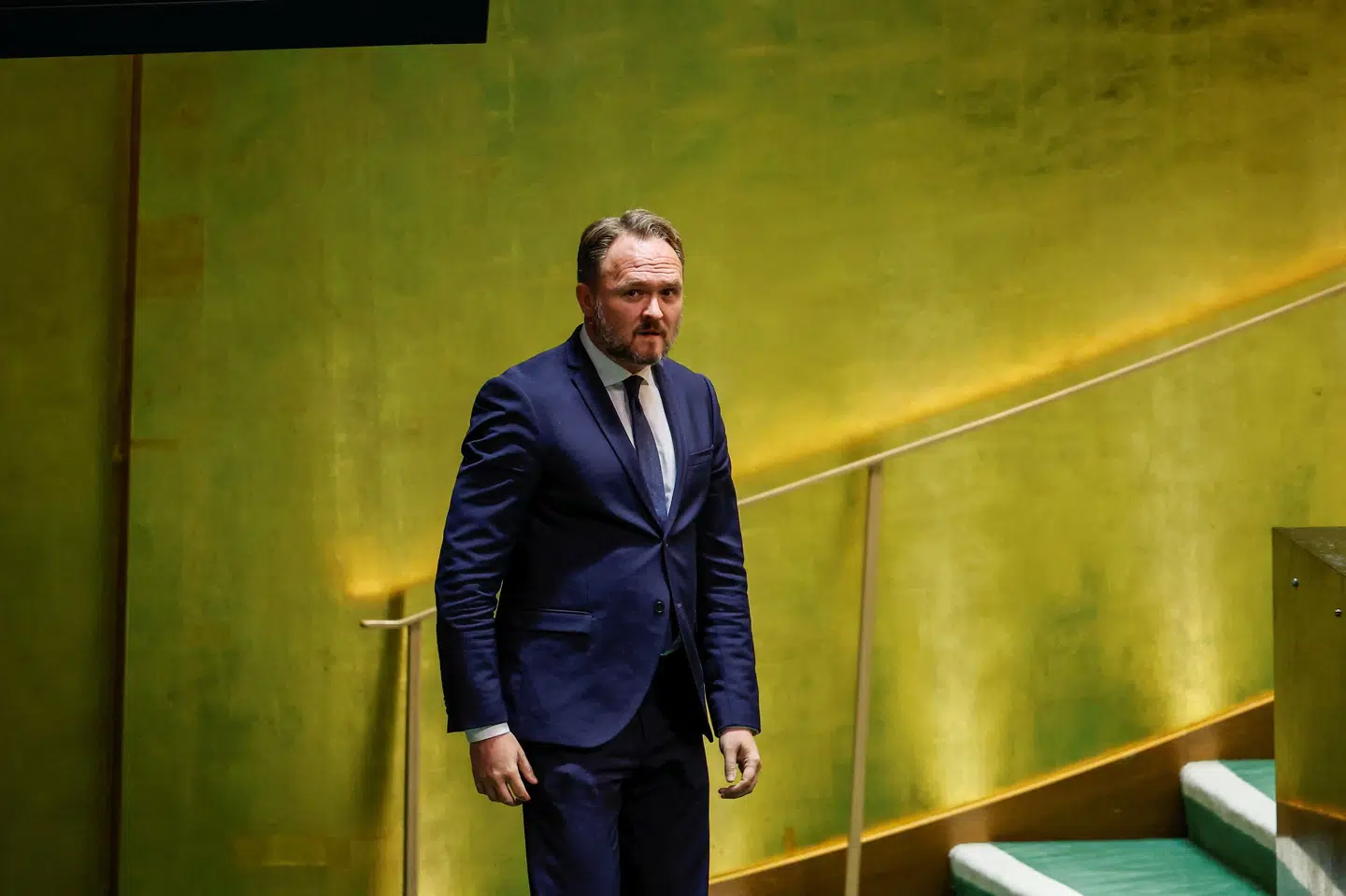 Minister for udviklingssamarbejde og global klimapolitik Dan Jørgensen understreger behovet for hjælp til civile palæstinensere. (Arkivfoto).