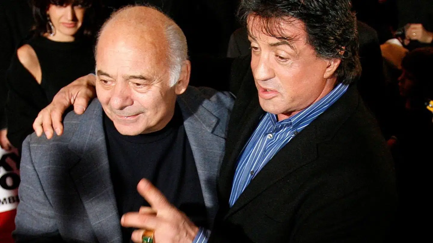 Arkivfoto af Sylvester Stallone og Burt Young i 2006.