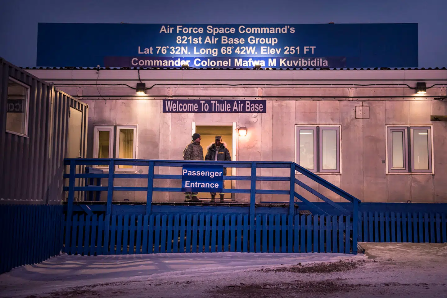 Thulebasen i Grønland blev tidligere på året omdøbt til Pituffik Space Base.