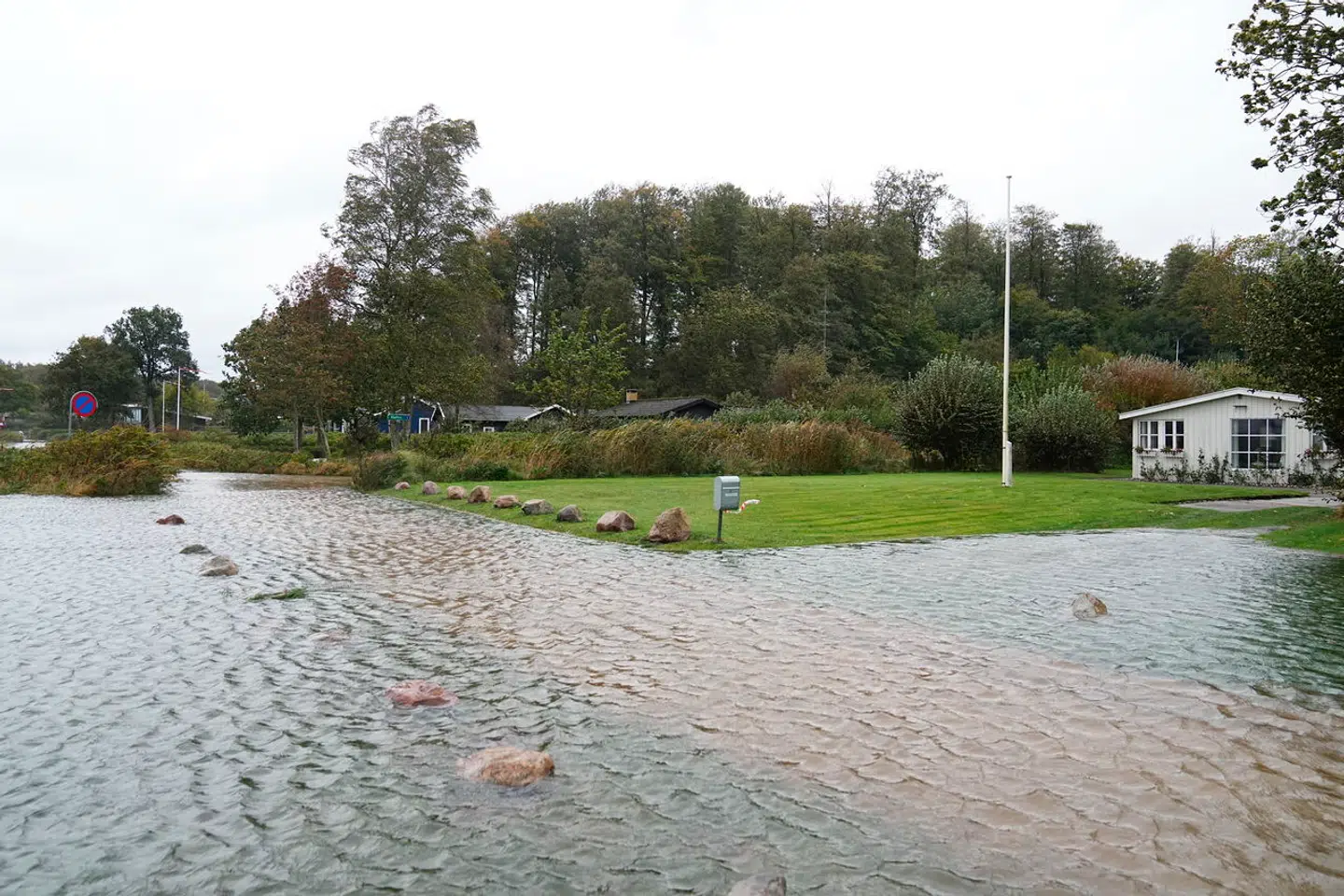 Sommerhusområdet ved Sandersvig i dag.