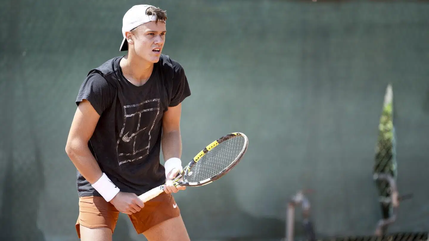 Holger Rune på det berømte tennisanlæg Monte Carlo Country Club.