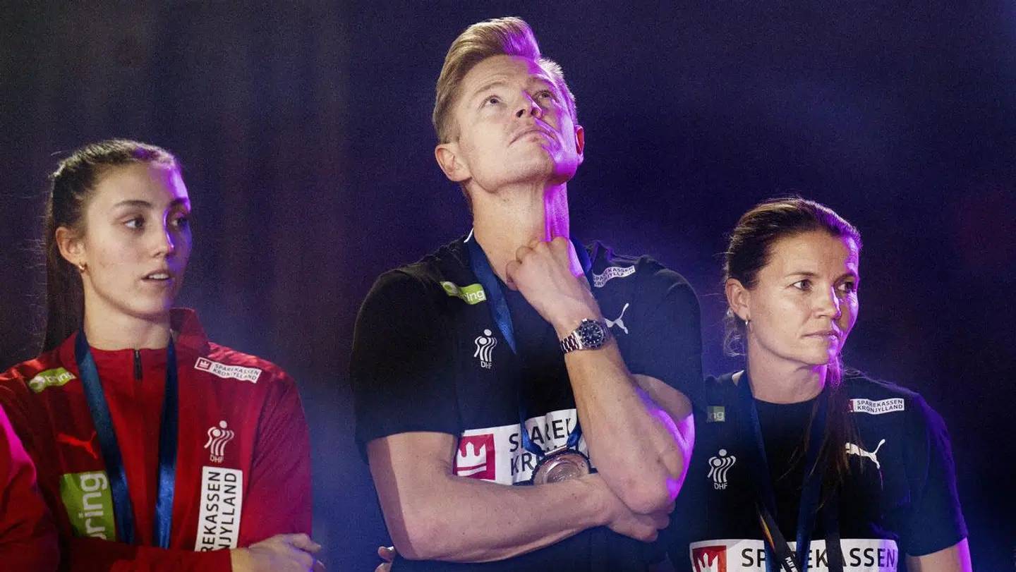 Christina Roslyng (th.) er i dag Team Manager på det danske landshold.