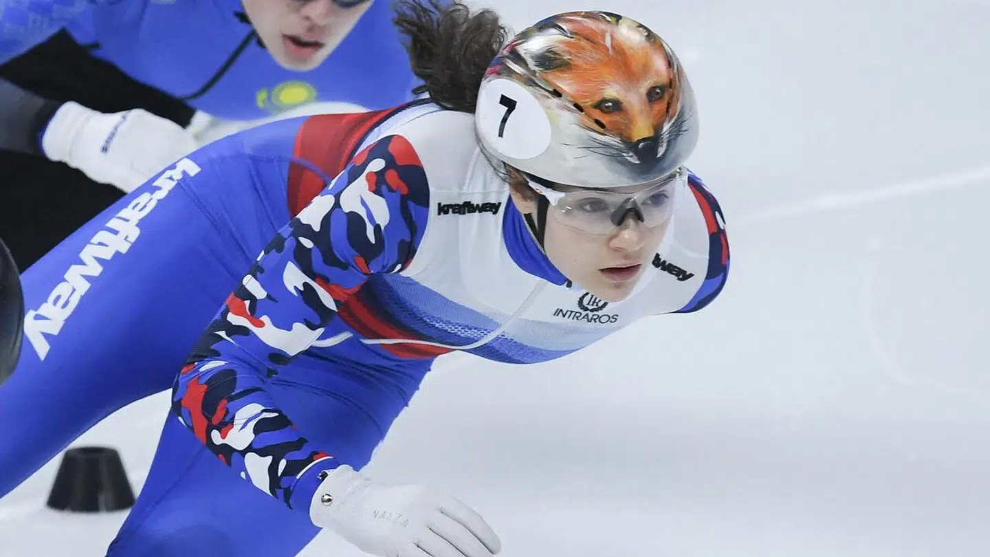 Den russiske speedskater er på et helt andet niveau.