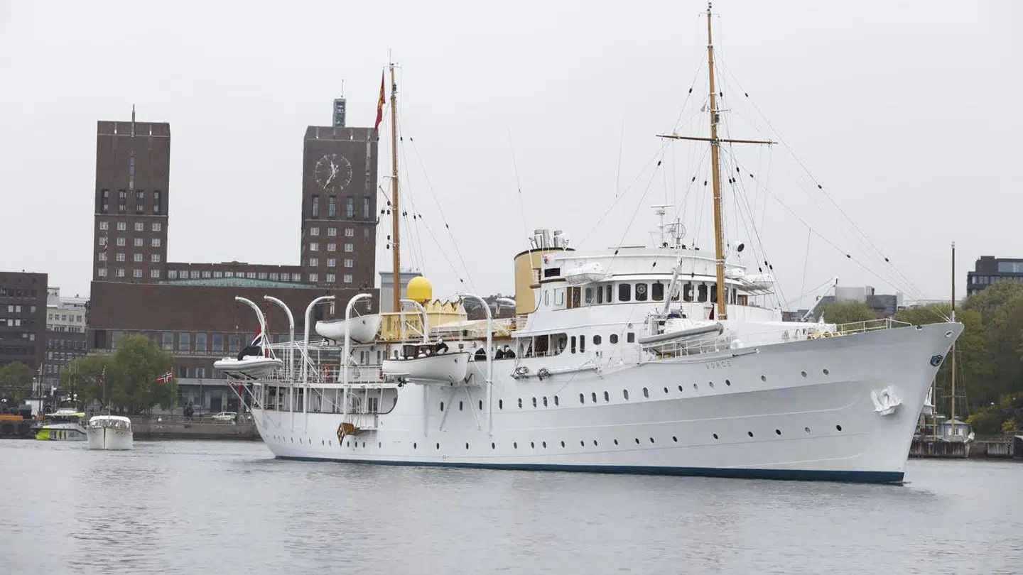 Det norske Kongeskib fotograferet i 2017.