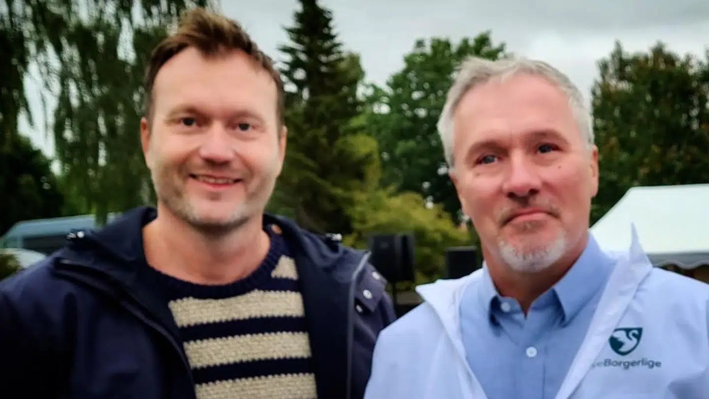 »Hvis Lars Boje kommer tilbage, så kommer jeg også tilbage,« siger Jens Lundager (th.), efter den tidligere formand nu er blevet ekskluderet.