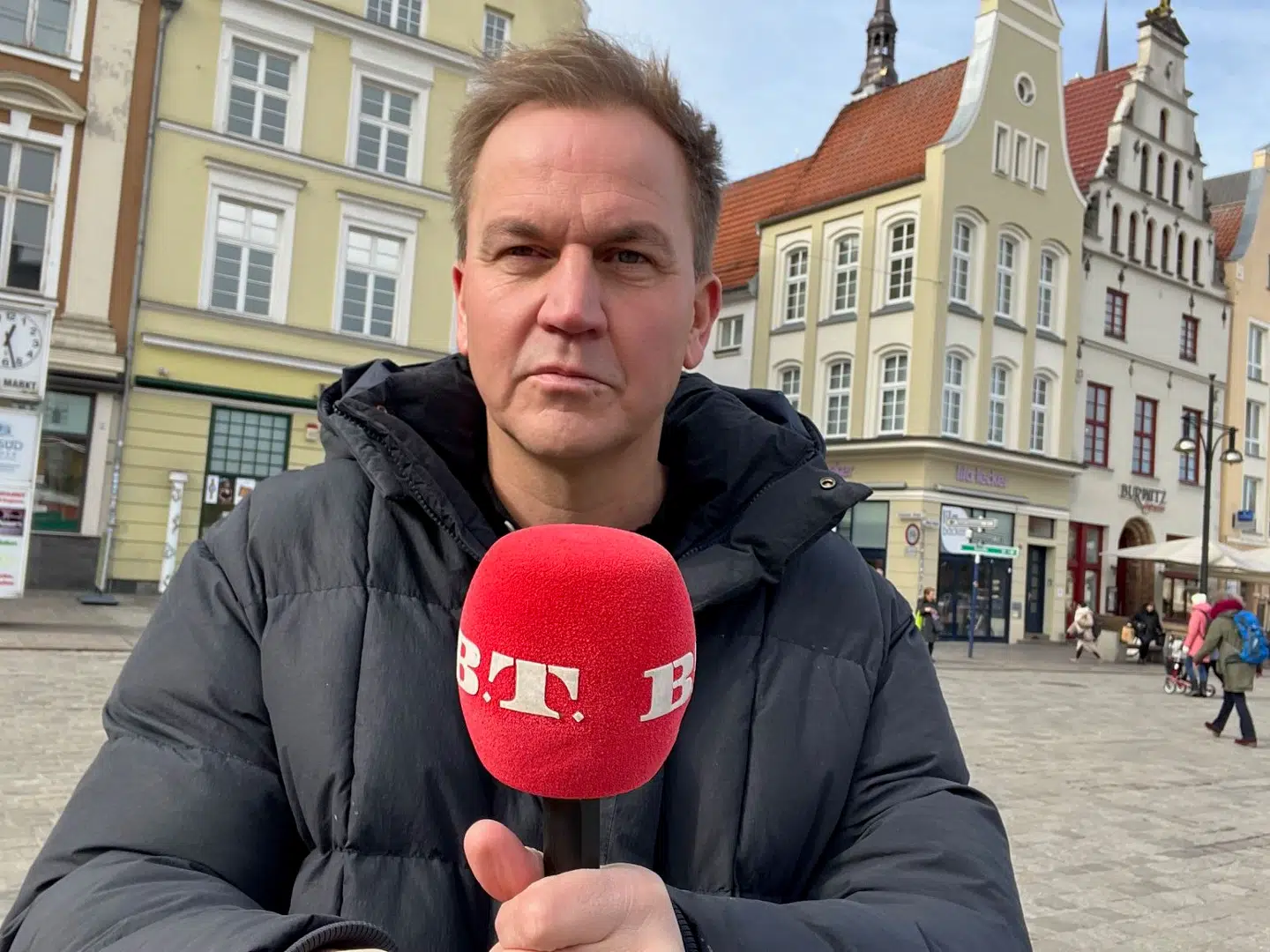 B.T.s internationale korrespondent, Jakob Illeborg, dækker Nord Stream-krisen fra Rostock.