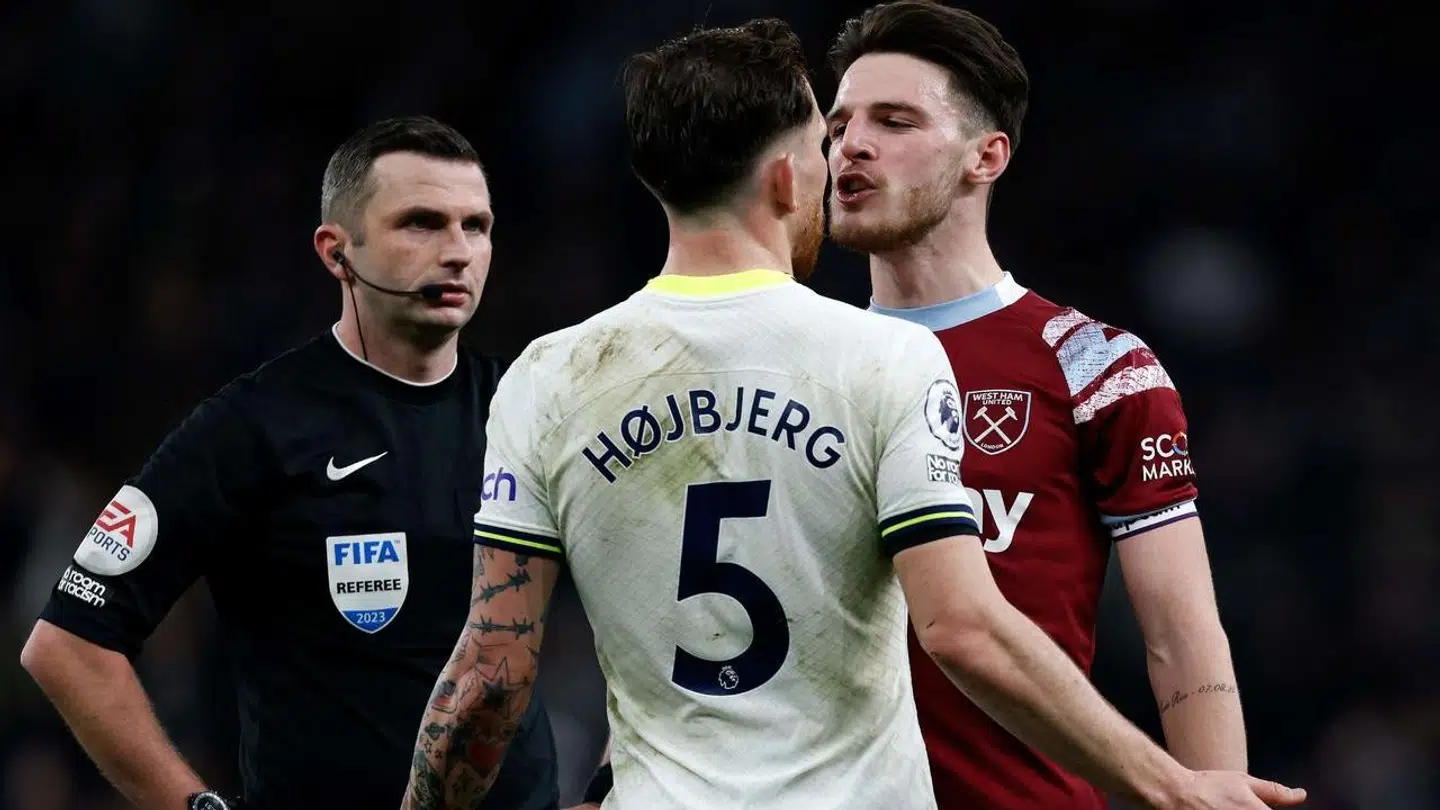 Declan Rice havde et par ord til den danske midtbanestjerne.