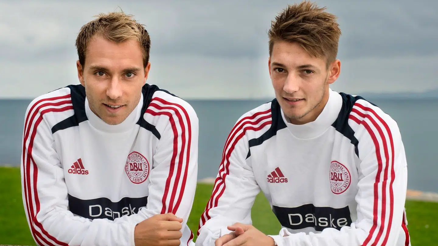 'Crille' og 'Ralle' da de i 2013 var på landsholdet sammen for første gang.