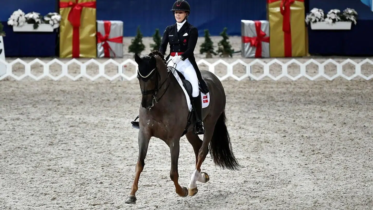 Cathrine Laudrup-Dufour og hesten Bohemian.