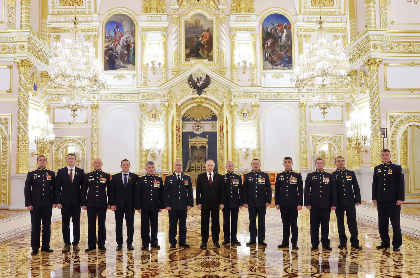 Et nyt billede af Vladimir Putin har vakt opsigt på sociale medier.