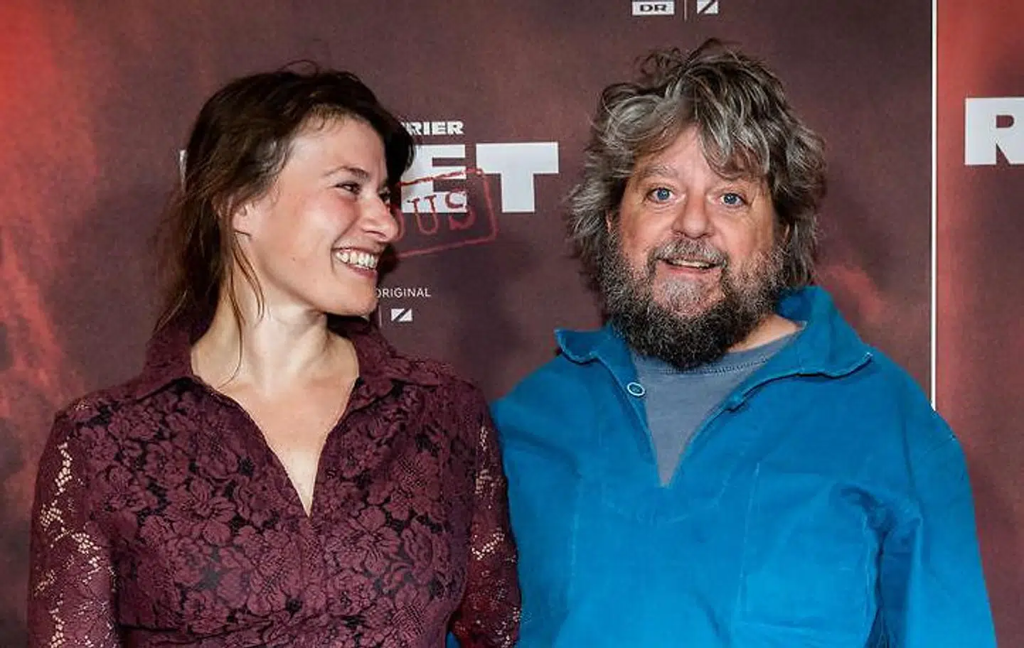 Anders Lund Madsen og hans kone, der arbejder som havfrue i Den Blå Planet, Karin Prehst Lund Madsen.