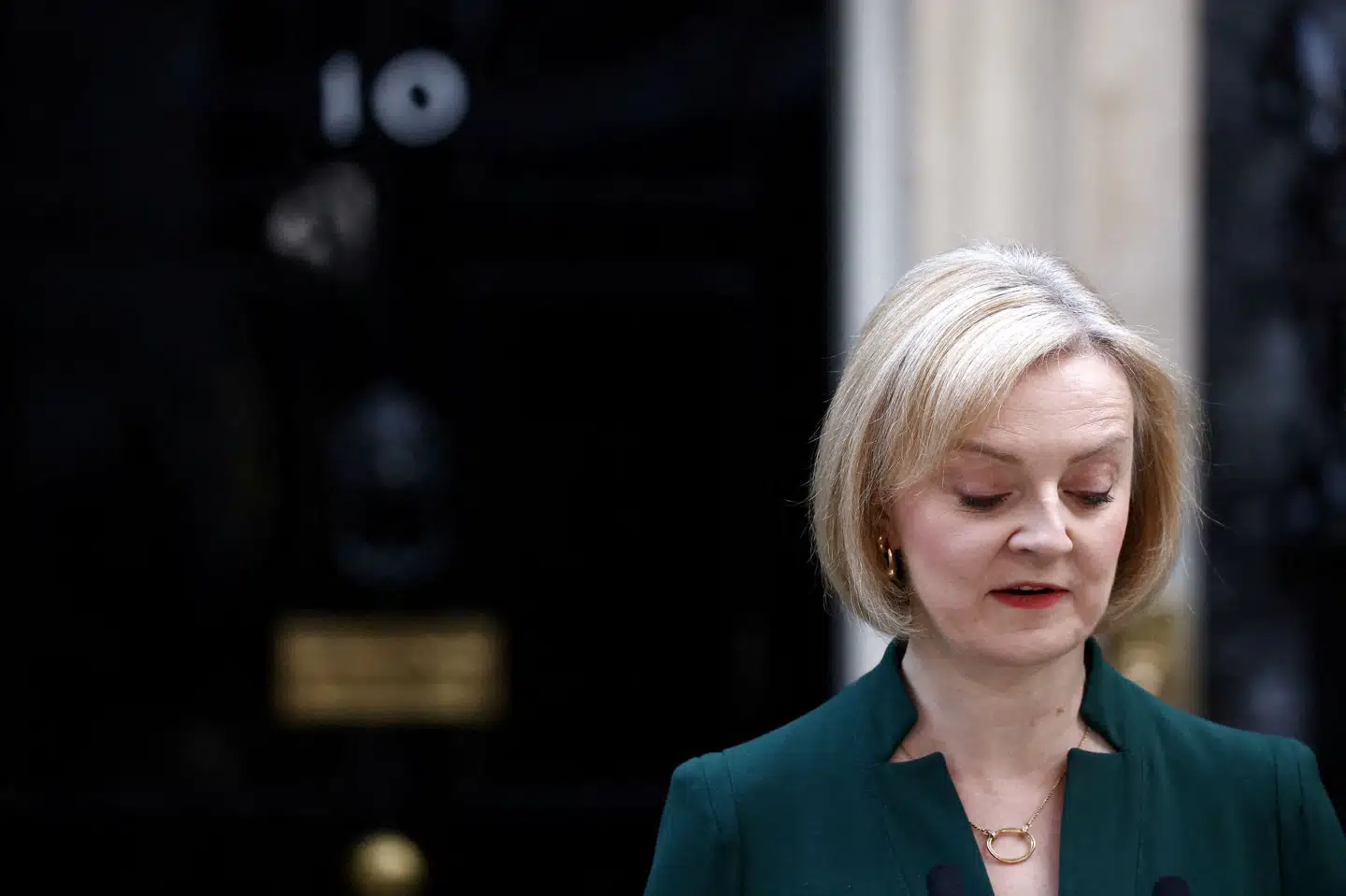 Liz Truss fik kun kort tid som britisk premierminister. Nu er der fokus på mulig hacking under hendes forsøg på at blive valgt som konservativ leder. (Arkivfoto). Henry Nicholls/Reuters