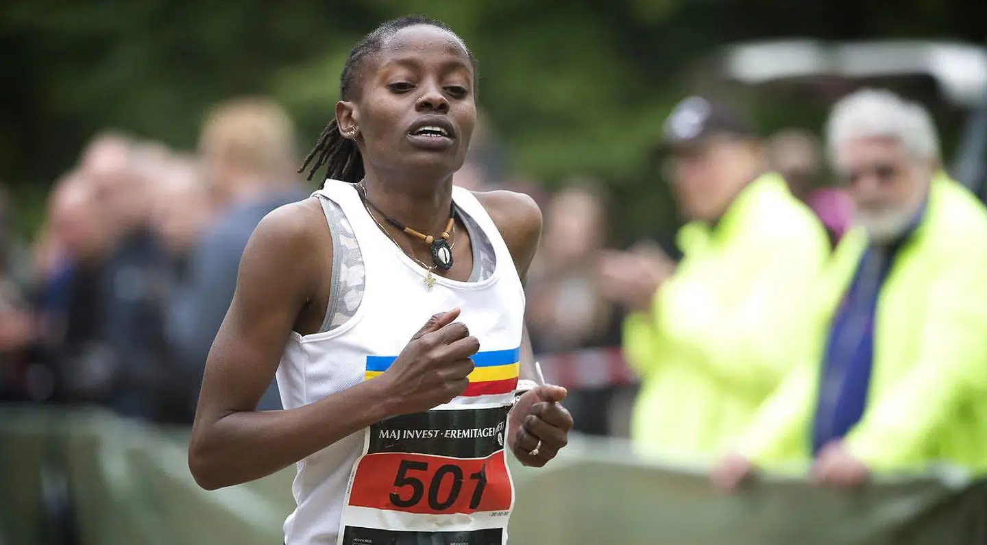 Sylvia Kiberenge til Eremitageløbet tilbage i 2015.