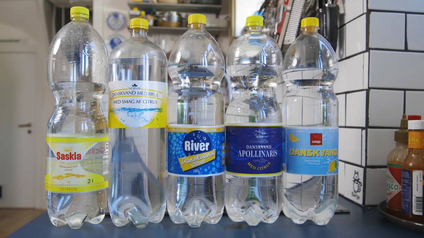 Fra venstre: Lidl, Rema 1000, Aldi, Netto, Coop 365 Discount