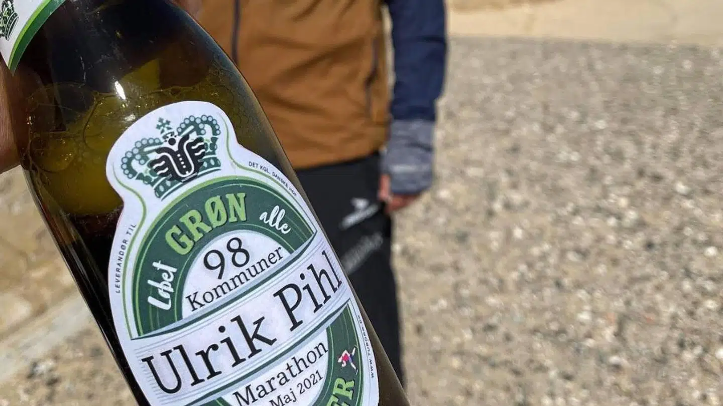 Ulrik Pihl er – så vidt han ved – den eneste, der har løbet maraton i alle 98 kommuner i Danmark.