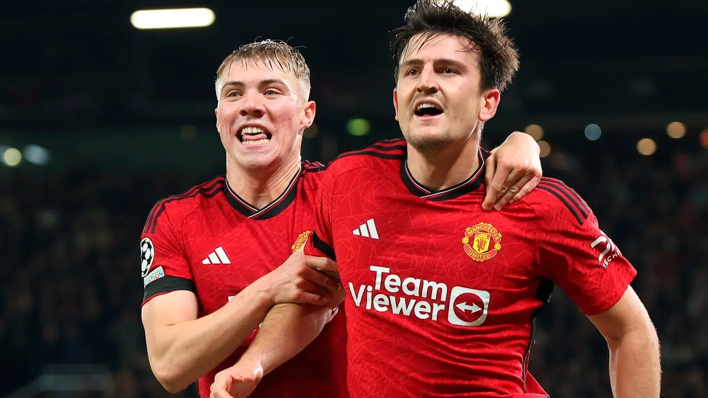 Rasmus Højlund spillede næsten hele kampen, da United vandt over FCK på et mål af Harry Maguire.