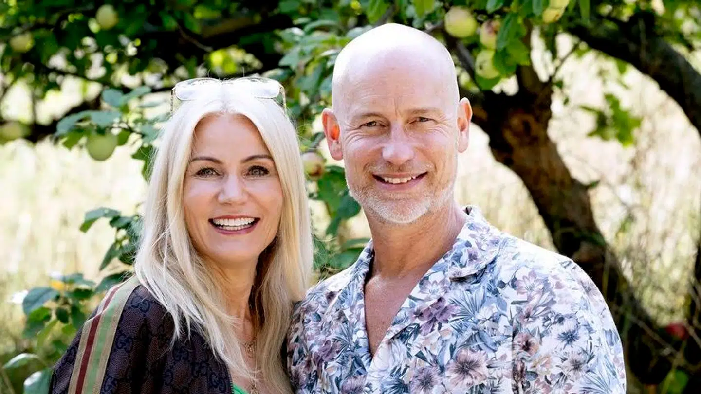 Helle Thorning Schmidt med sin mand Stephen Kinnock.