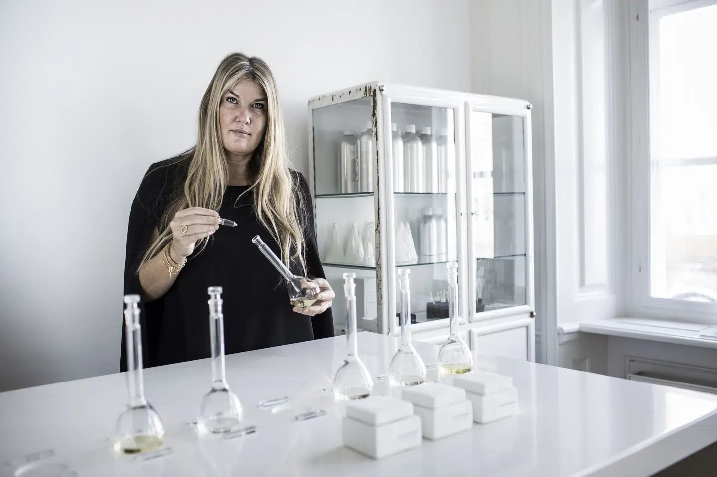 Marianne Tromborg er stifter af og direktør i kosmetikfirmaet Tromborg, som tirsdag blev dømt for brug på god markedsføringsskik og for utilbørlig markedsføring, da hendes mand og meddirektør, Tim Schyberg, svinede en konkurrent til i e-mails til konkurrentens kunde. (Arkivfoto).