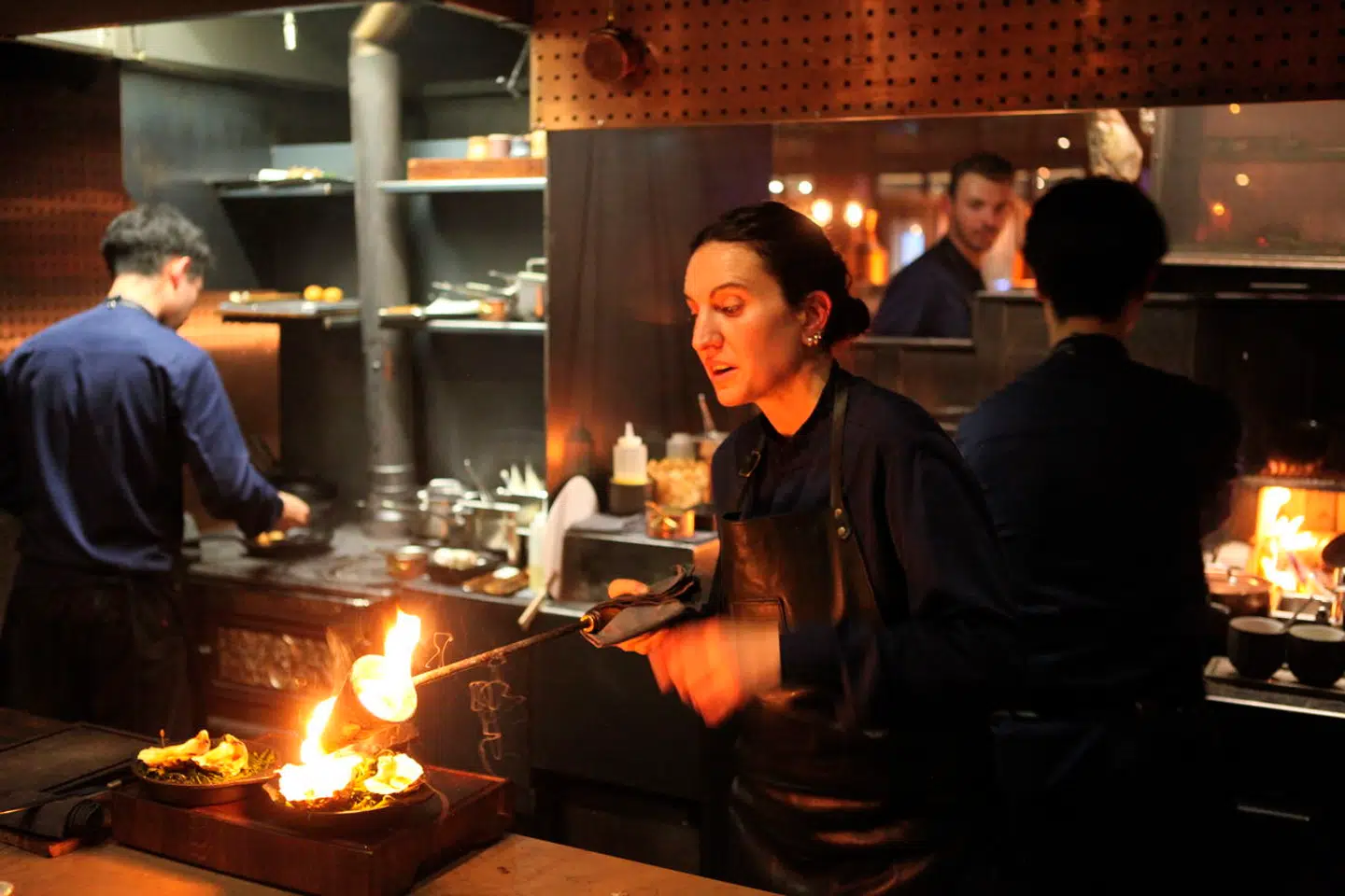 Køkkenchef Florencia Abella fra restaurant Ekstedt i Stockholm.