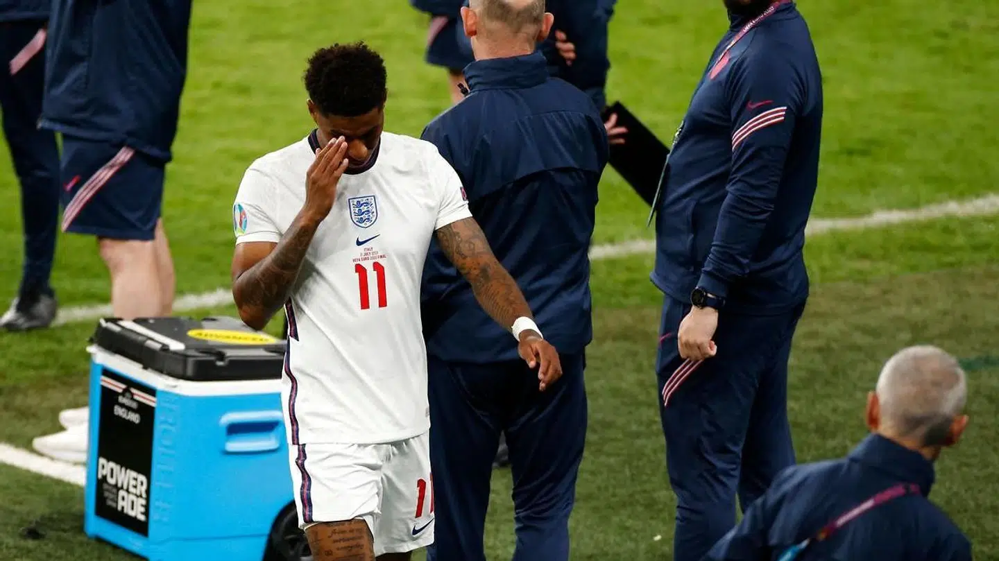 Marcus Rashford var blandt dem, der blev udsat for racisme efter finalenederlaget.