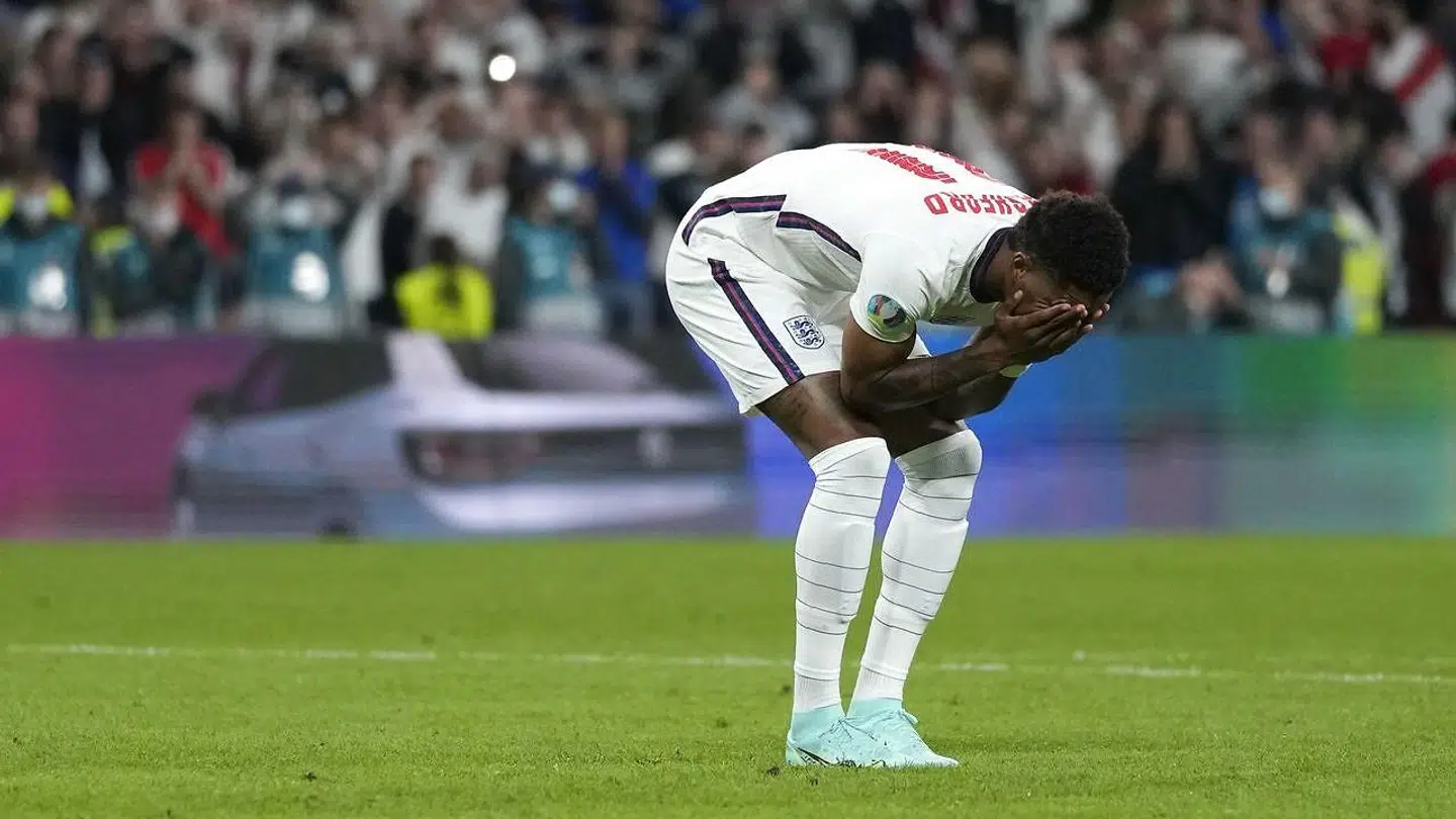 Marcus Rashford var en af de tre, der brændte straffespark.