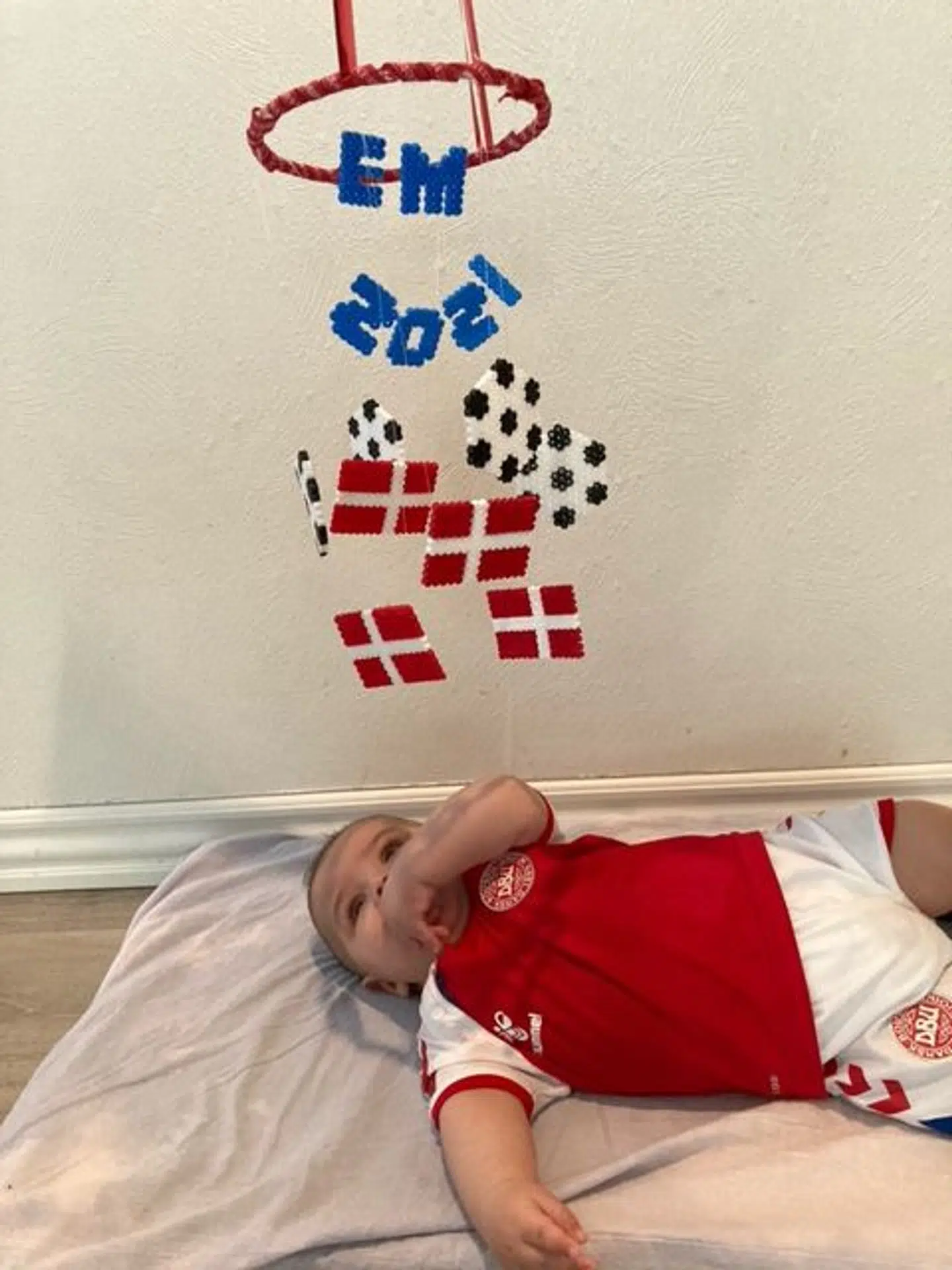 Elias på fem måneder.