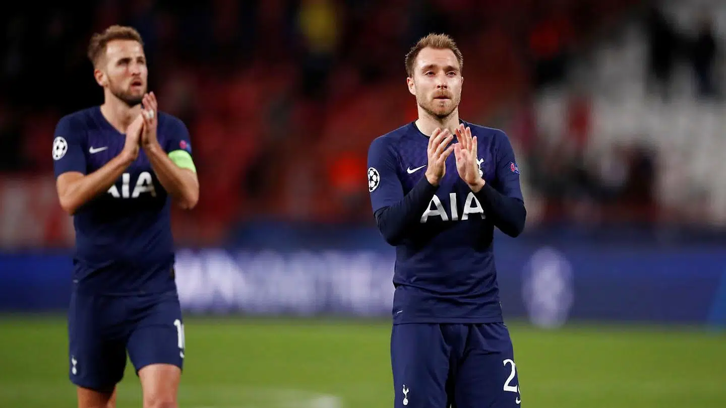 Harry Kane og Christian Eriksen.